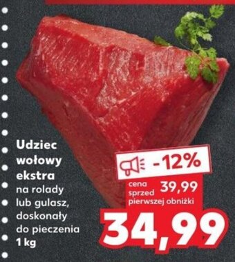 Kaufland Udziec wołowy ekstra 1 kg oferta
