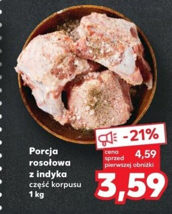 Kaufland Porcja rosołowa z indyka 1 kg oferta