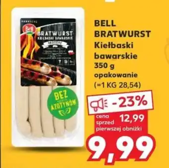 Kaufland BELL BRATWURST Kiełbaski bawarskie 350 g oferta
