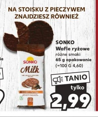 Kaufland SONKO Wafle ryżowe 65 g oferta