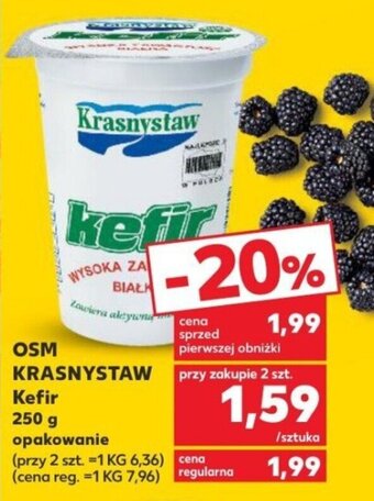 Kaufland OSM KRASNYSTAW kefir 250 g oferta