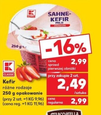 Kaufland Kefir 250 g oferta