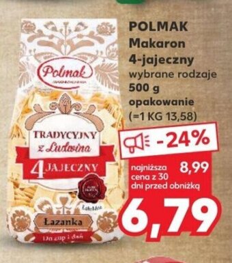 Kaufland POLMAK Makaron 4-jajeczny 500 g oferta