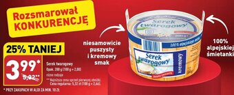 ALDI Serek twarogowy 200 g oferta