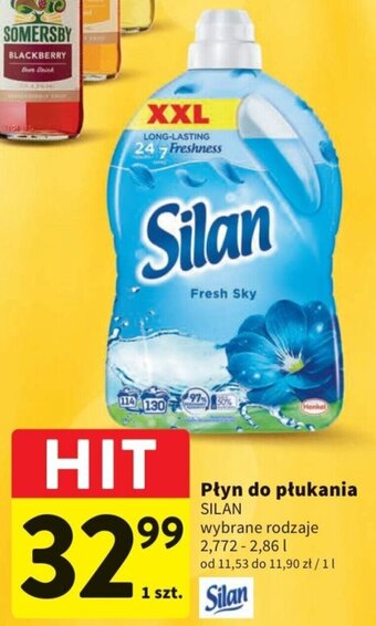 Intermarche Płyn do płukania SILAN 2,772-2,86l oferta