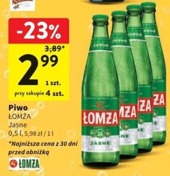 Intermarche Piwo ŁOMŻA 0,5l oferta