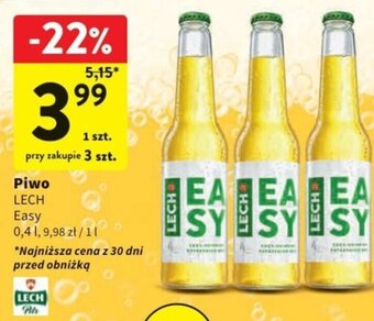 Intermarche Piwo LECH 0,4l oferta