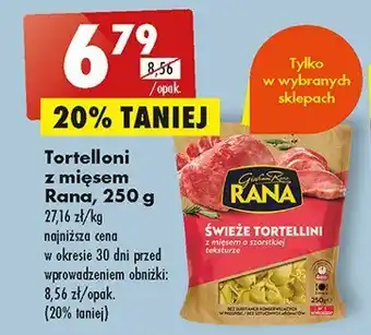 Biedronka Tortellini z mięsem oferta