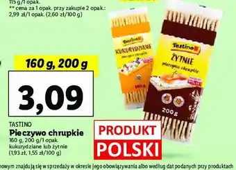 Lidl Pieczywo chrupkie kukurydziane oferta
