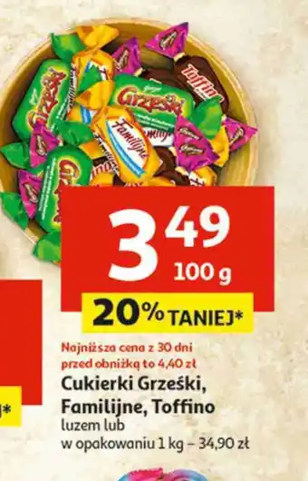 Lidl Cukierki toffino choco oferta