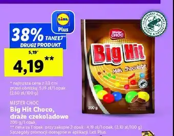 Lidl Draże big hit choco oferta