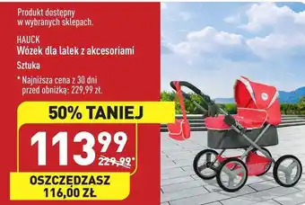 ALDI Wózek dla lalek hauck oferta