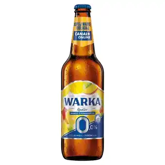 Avita Warka radler piwo bezalkoholowe mango z pomarańczą 500 ml oferta
