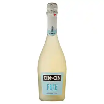 Cin&cin free napój bezalkoholowy gazowany 750 ml
