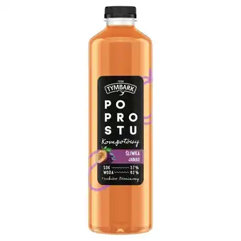 Sklep Polski Tymbark po prostu napój kompotowy śliwka jabłko 1,25 l oferta