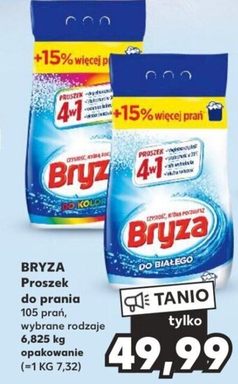 Kaufland BRYZA Proszek do prania 6,825 kg oferta