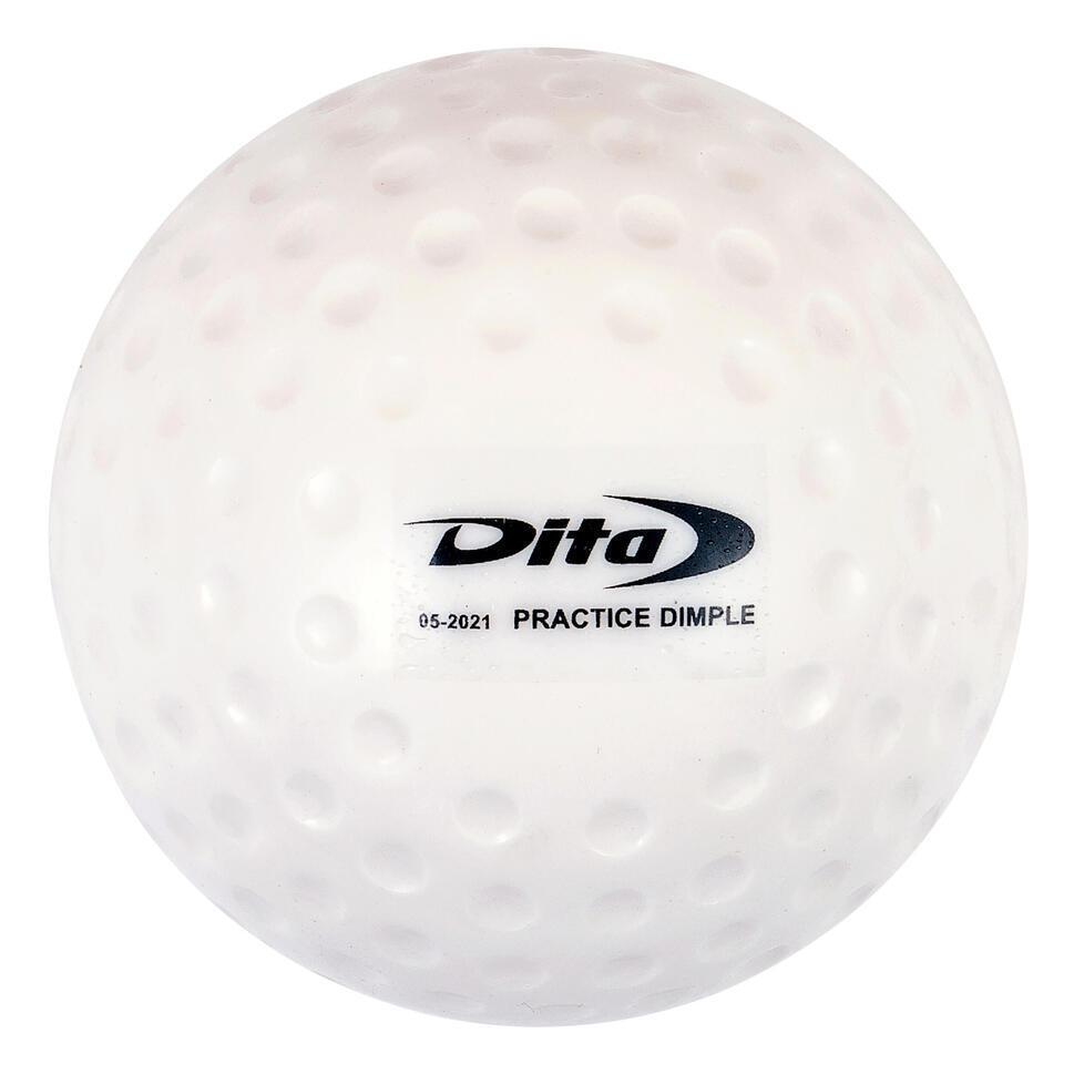 Decathlon Piłka do hokeja na trawie dita practice z wgłębieniami oferta