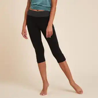 Decathlon Legginsy do jogi damskie kimjaly krótkie oferta