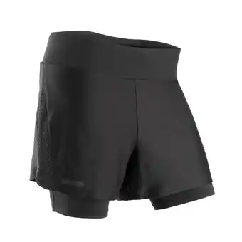 Decathlon Spodenki do biegania damskie kalenji 2in1 dry oferta