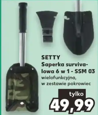 Kaufland SETTY Saperka surviva-lowa 6 w 1- SSM 03 oferta