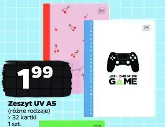 Netto Zeszyt a5/32 uv kratka oferta