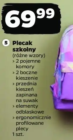 Netto Plecak szkolny 2-komorowy oferta