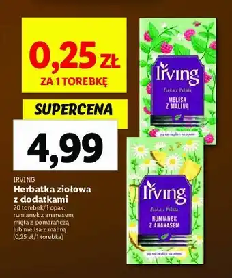Lidl Melisa z maliną oferta