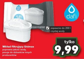 Kaufland Dafi Wkład filtrujący Unimax oferta