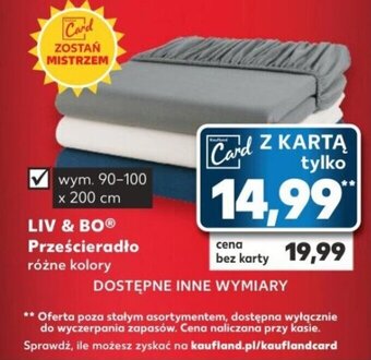 Kaufland LIV & BOⓇ Prześcieradło oferta