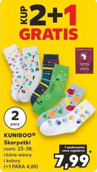 Kaufland KUNIBOOⓇ Skarpetki rozm. 23-38 oferta