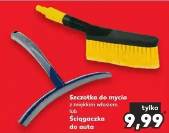 Kaufland Szczotka do mycia z miękkim włosiem lub Ściągaczka do auta oferta