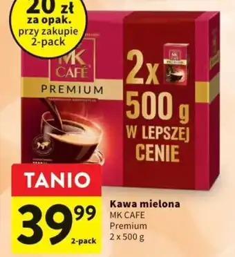 Intermarche Kawa mielona MK CAFÉ PREMIUM 2x500g oferta