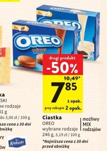Intermarche Ciastka OREO 246g oferta