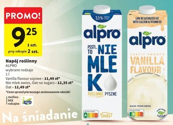 Intermarche Napój roślinny ALPRO 1l oferta