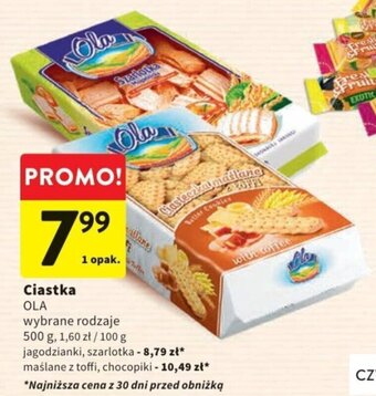 Intermarche Ciastka OLA 500g oferta