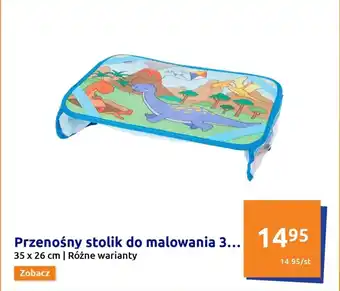Action Przenośny stolik do malowania 35 x 26 cm oferta