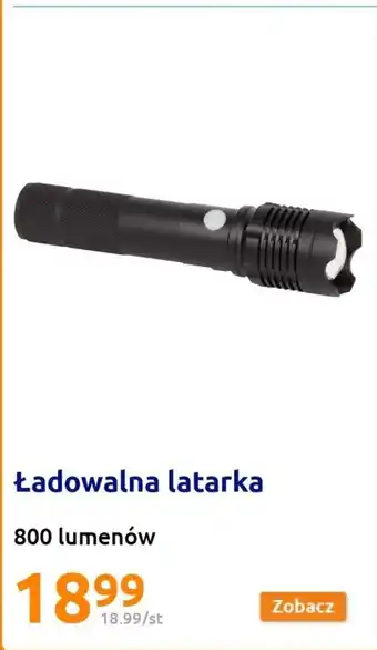 Ładowalna latarka 800 lumenów
