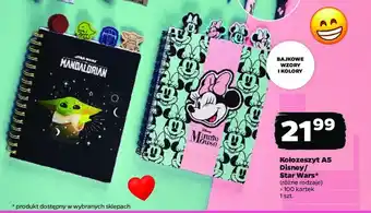 Netto Kołozeszyt a5 disney oferta