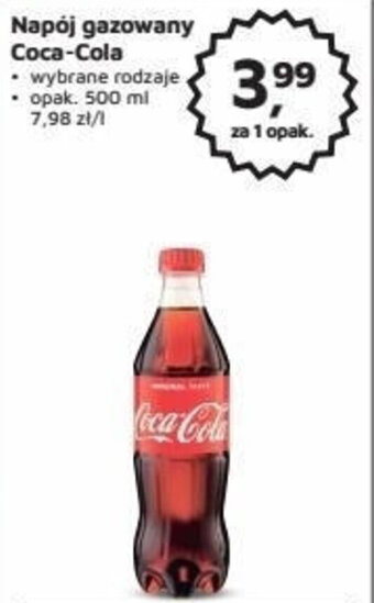 Odido Napój gazowany Coca-Cola 500ml oferta