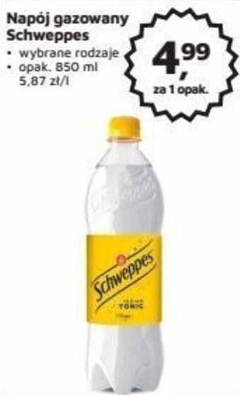 Odido Napój gazowany Schweppes 850ml oferta