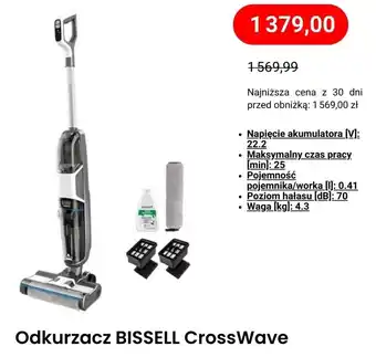Media Expert Odkurzacz BISSELL CrossWave oferta