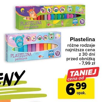 Carrefour Plastelina kwadratowa oferta