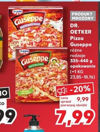 Kaufland DR. OETKER Pizza Guseppe 335-440 g oferta