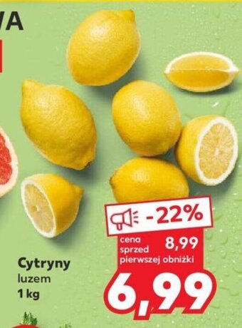 Kaufland Cytryny 1 kg oferta