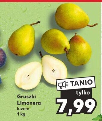 Kaufland Gruszki Limonera 1 kg oferta
