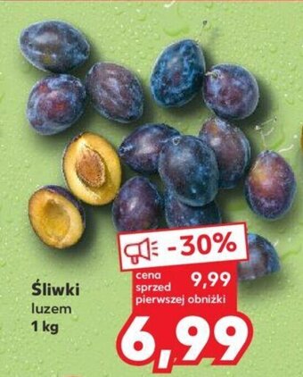 Kaufland Śliwki 1 kg oferta