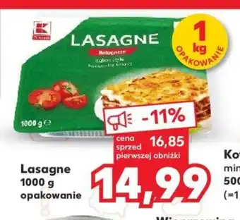 Kaufland Lasagne 1000 g oferta