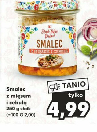 Kaufland Smalec z mięsem i cebulą 250 g oferta