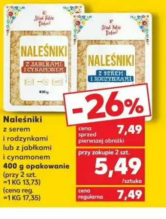 Kaufland Naleśniki 400 g oferta