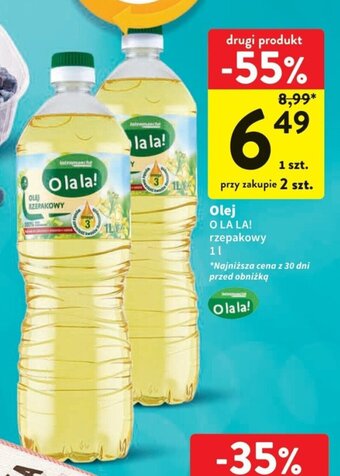 Intermarche Olej O LA LA! 1 l oferta